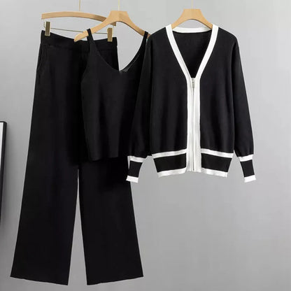 Women’s Relaxed Fit Cardigan With Matching Pants