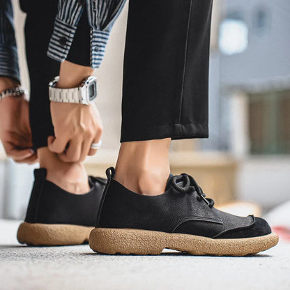 Santiago® - Zapatos ortopédicos de piel vacuna, edición prémium