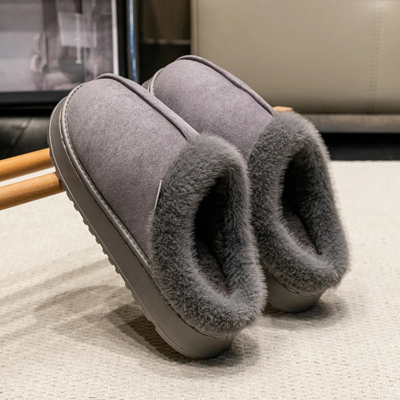 Charlotte | Pantuflas acogedoras con forro de piel para mujer