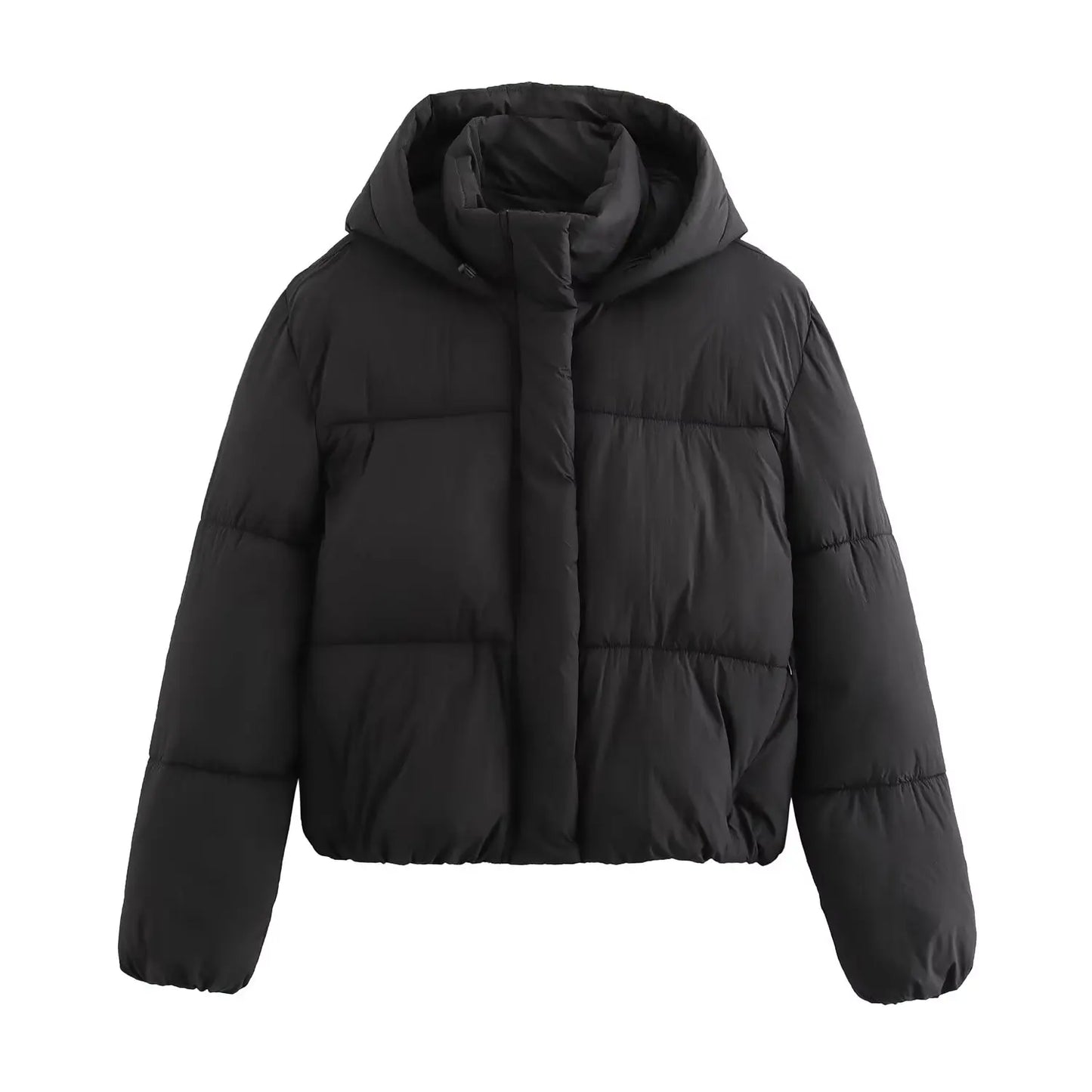 Kaitlyn | Hooded Cropped Women's Puffer Jacket