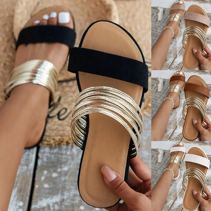 Chanclas Golden Oasis