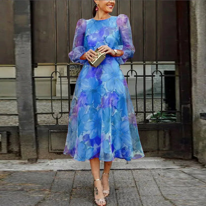 Alexa | Vestido floral formal para invitada de boda para mujer