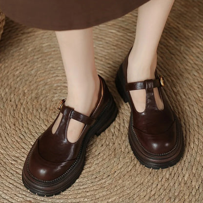 Zapatos Farisse con barra en T