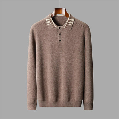 Oscar | Men’s Winter Classic Knit Polo Sweater