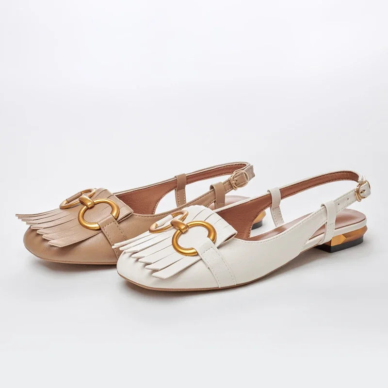 Sandalias Mathilda con Tira de Hebilla