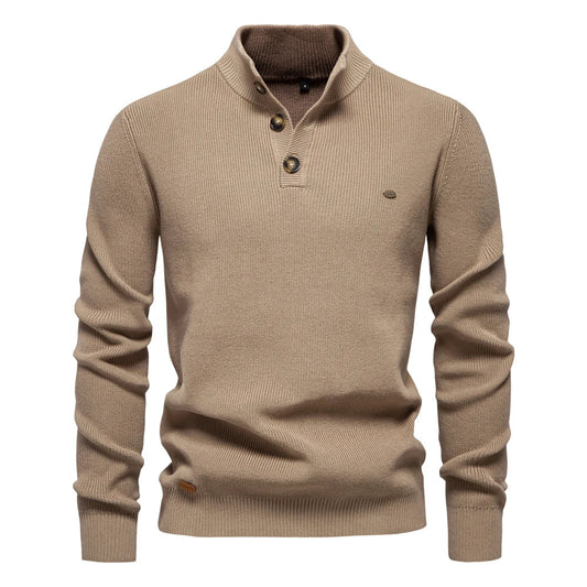 Konrad | Suéter elegante para hombre con diseño de botones 