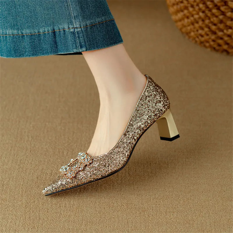 Zapatos de tacón Gloria Glitter