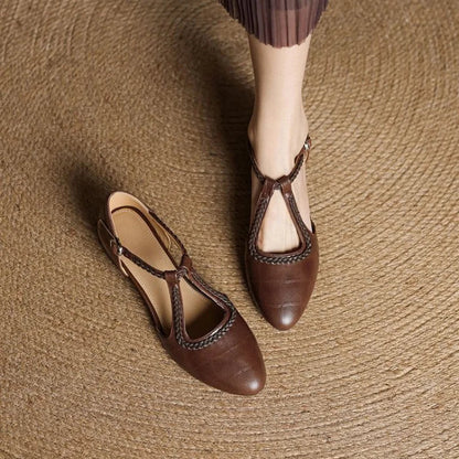 Sandalias con tira en T Bevora