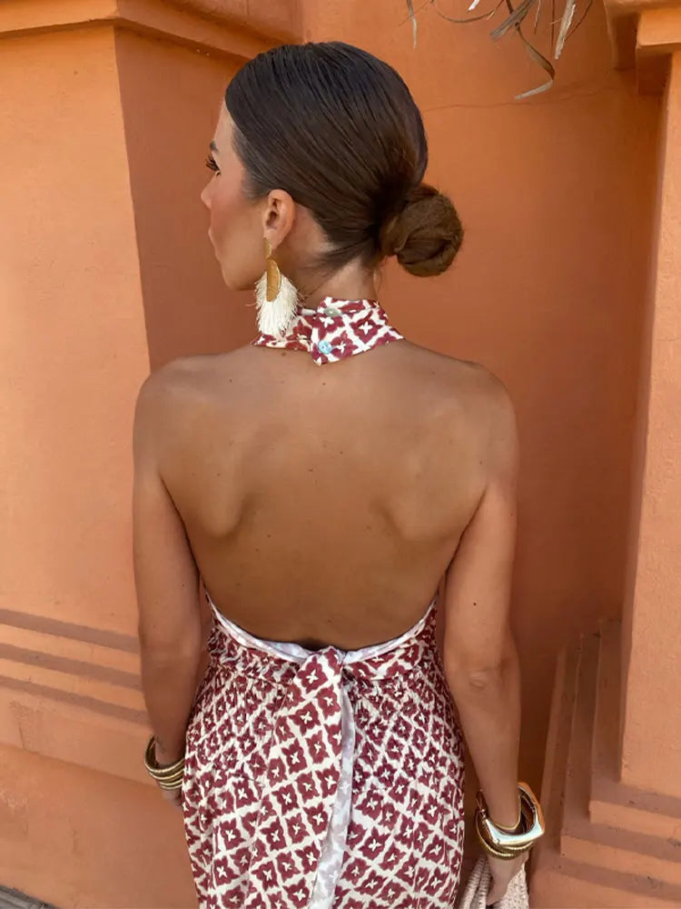 Off-Shoulder Maxi Dress