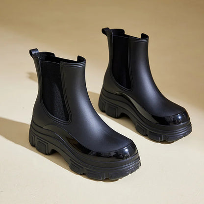 Michelle | Women’s Chunky Winter Chelsea Boots