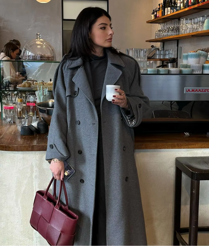 Winter Long Trench Wool Coat