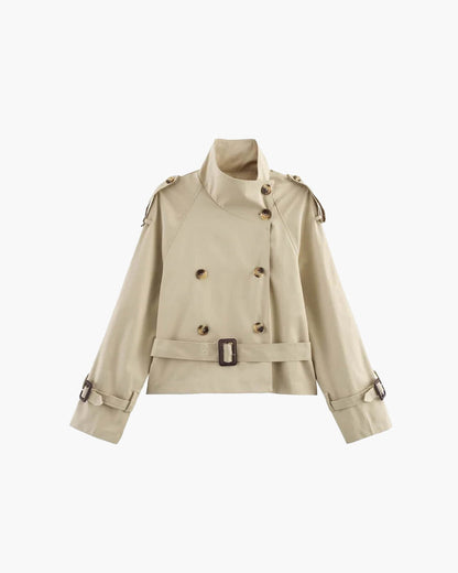 Alice | Women’s Winter Belted Double Breasted Trench Jacket
