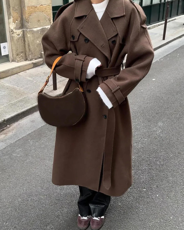 Winter Long Trench Wool Coat