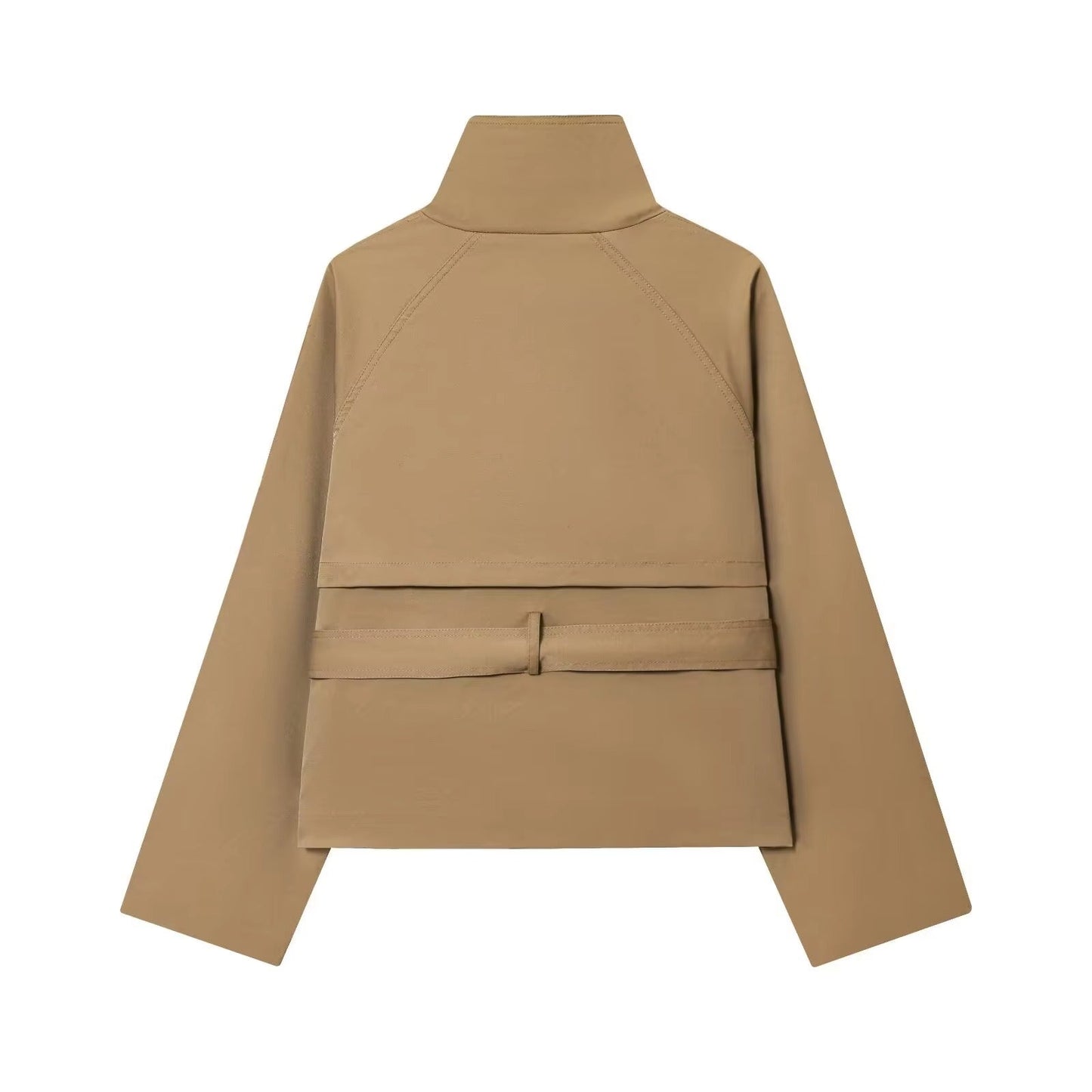 Addison | Women’s Winter Belted Cropped Trench Coat