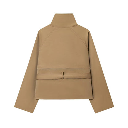 Addison | Women’s Winter Belted Cropped Trench Coat
