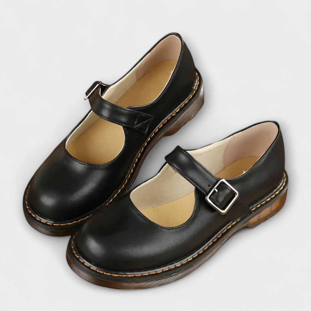 Syvanna | Orthopedic Real Leather Shoes