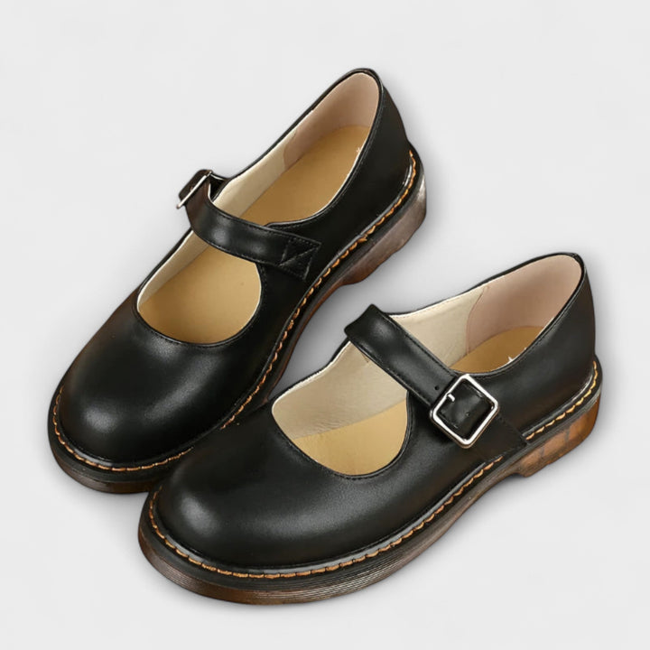 Syvanna | Orthopedic Real Leather Shoes