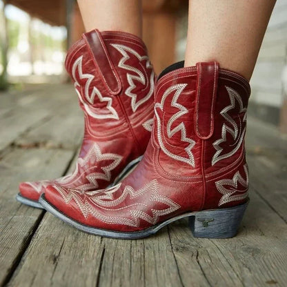 Women’s Western Embroidered Cowboy Boots