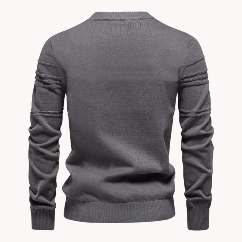 Burkhard | Suéter elegante para hombre con diseño de cuadros 