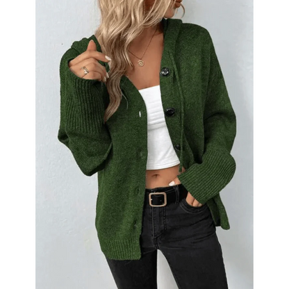 Dana | Cárdigan con capucha de invierno para mujer