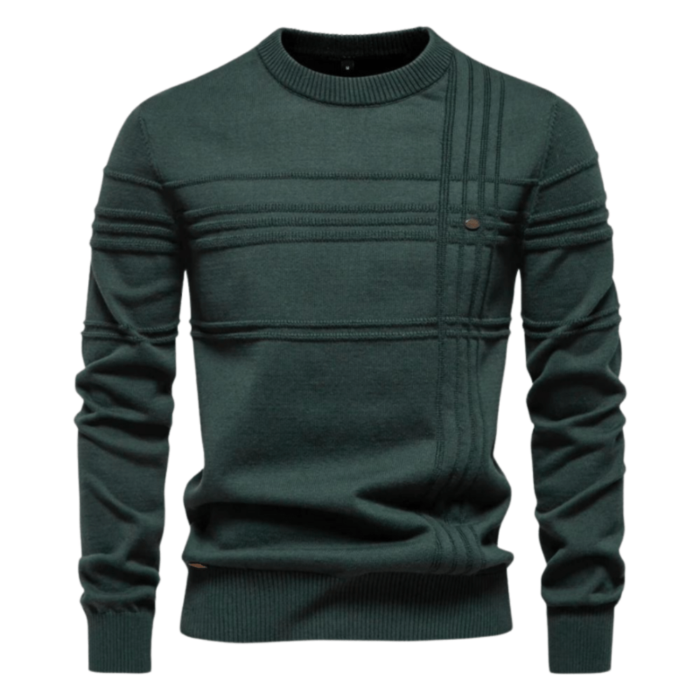 Burkhard | Suéter elegante para hombre con diseño de cuadros 