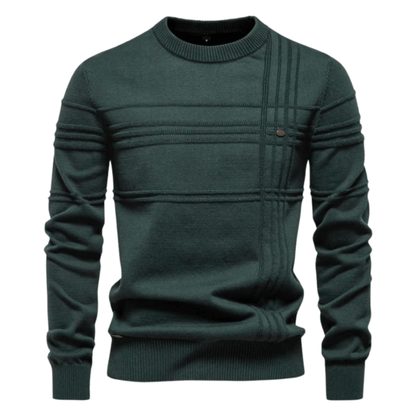 Burkhard | Suéter elegante para hombre con diseño de cuadros 
