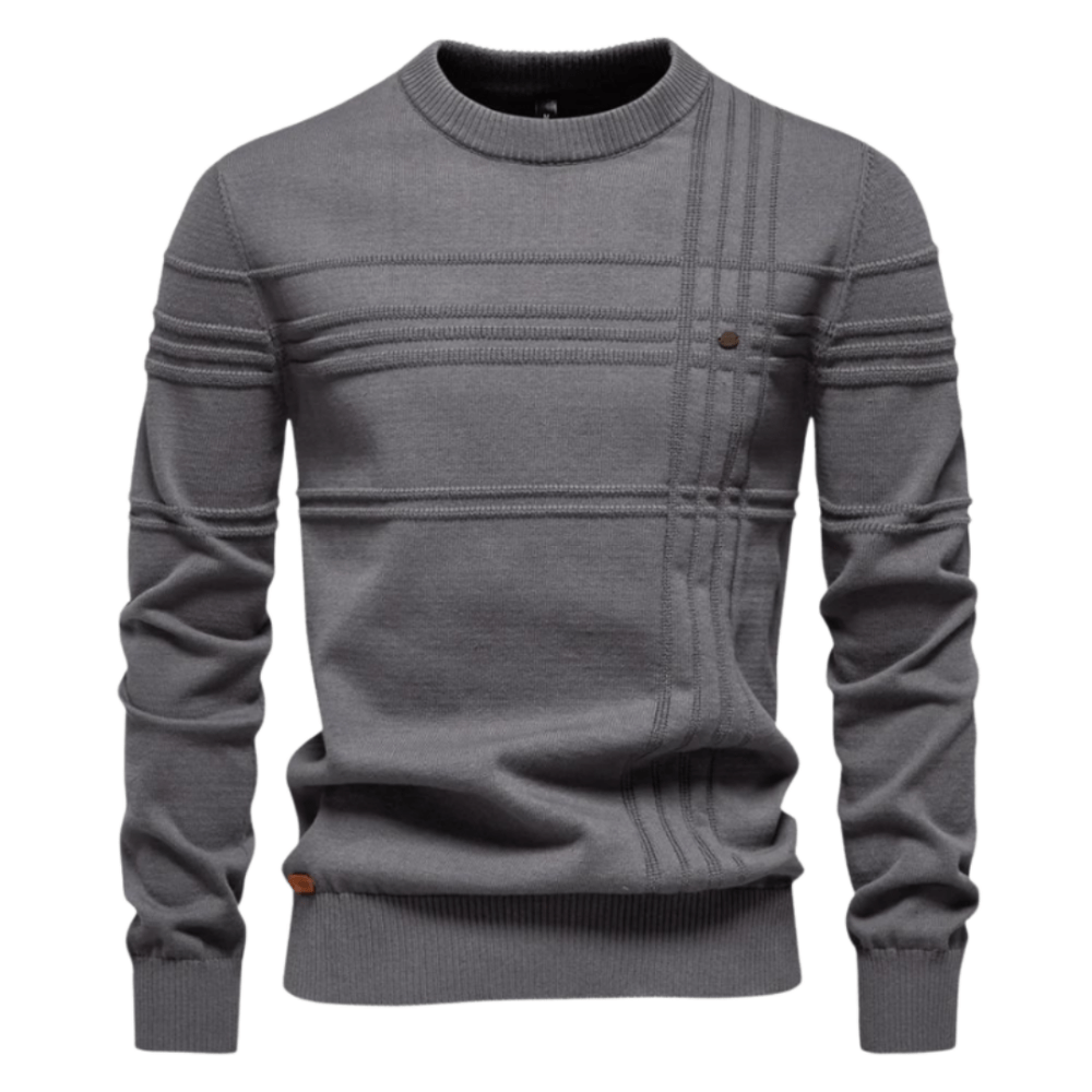 Burkhard | Suéter elegante para hombre con diseño de cuadros 