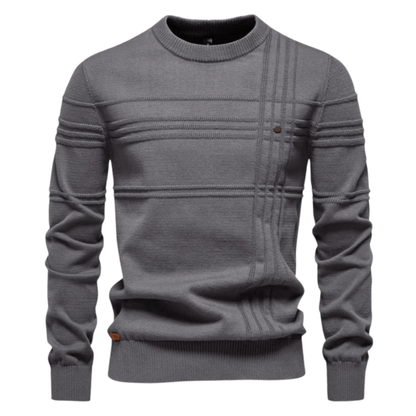Burkhard | Suéter elegante para hombre con diseño de cuadros 