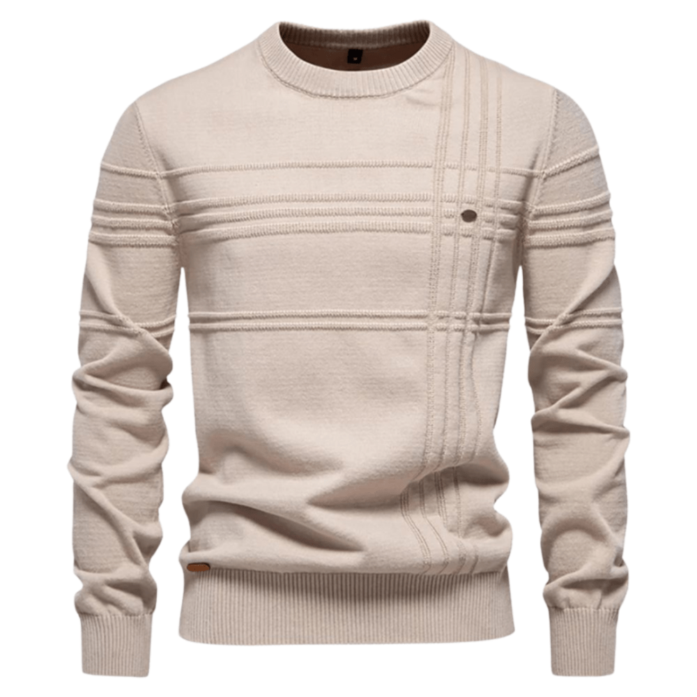 Burkhard | Suéter elegante para hombre con diseño de cuadros 