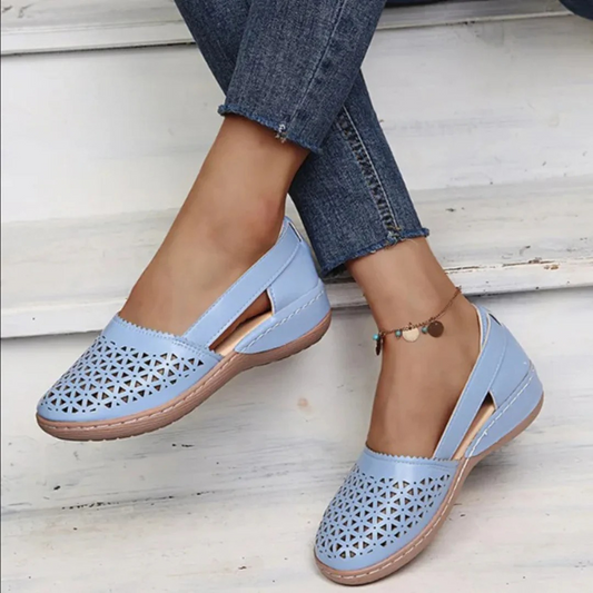 Zapatillas ortopédicas cómodas para caminar de mujer