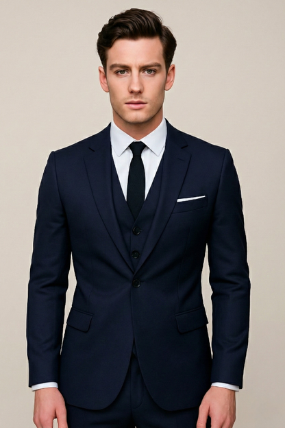Oliver | Traje clásico de primavera de tres piezas para hombre