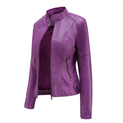 Ella | Chaqueta biker elegante y ajustada para mujer