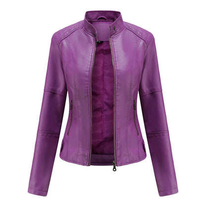 Ella | Chaqueta biker elegante y ajustada para mujer