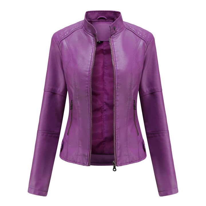Women’s Elegant Slim-fit Biker Jacket