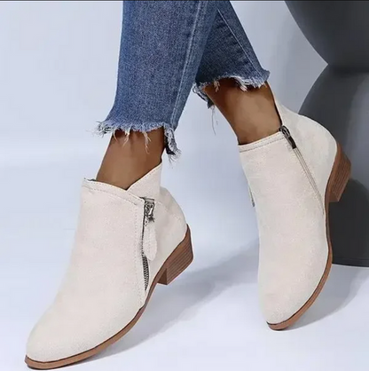 Kimberly | Botines con cremallera para mujer