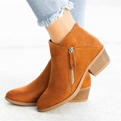 Kimberly | Botines con cremallera para mujer