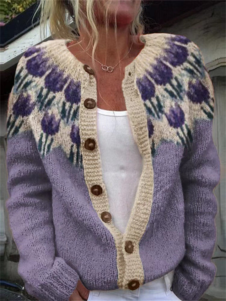 Nordic Charm Knit Pullover