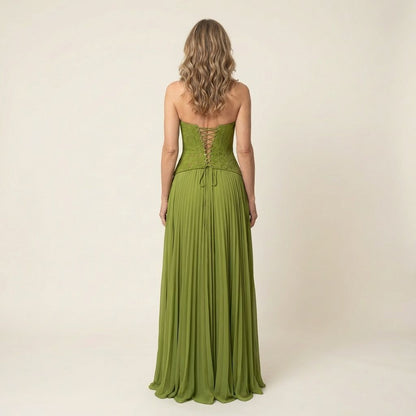 Claire | Vestido maxi fluido