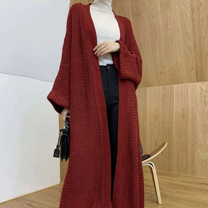 Harper | Cárdigan informal de invierno con abertura frontal para mujer