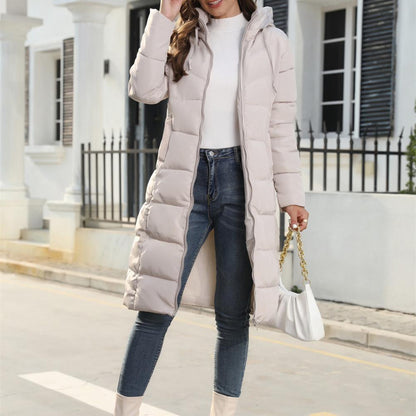 Faith | Abrigo de invierno acolchado con cremallera frontal para mujer
