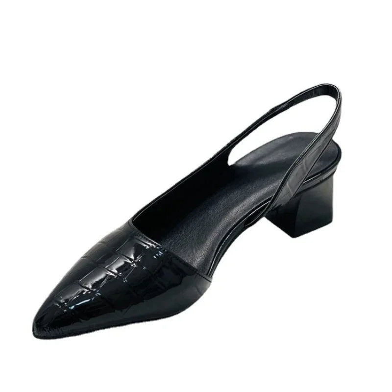 Eloise | Elegantes zapatos de tacón cuadrado para mujer en primavera