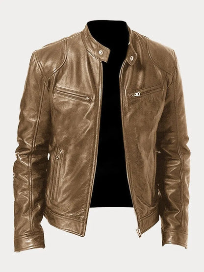 Luke | Chaqueta informal elegante con cremallera para hombre