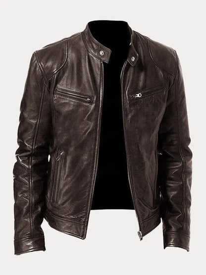 Luke | Chaqueta informal elegante con cremallera para hombre