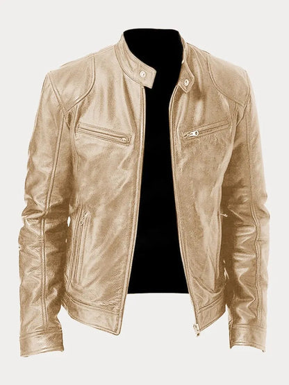 Luke | Chaqueta informal elegante con cremallera para hombre