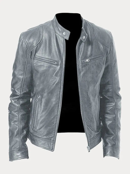 Luke | Chaqueta informal elegante con cremallera para hombre