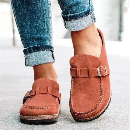 Women’s Casual Buckle Slip On Loafers
