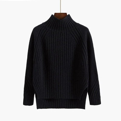 Caroline | Women’s Ribbed Knit Long Sleeve Sweater