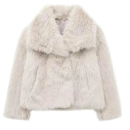 Anna | Chaqueta de piel sintética de corte holgado para mujer