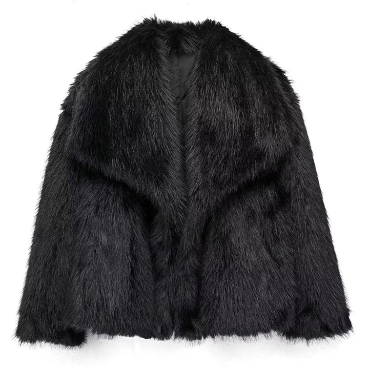 Women’s Relaxed Fit Faux Fur Jacket