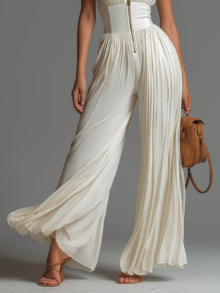 Villa | Pleated Jumpsuit